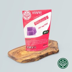 2 Gummies de 25mg THC +50 mg cbd
